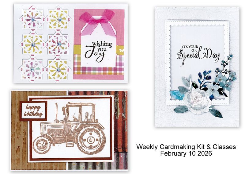 Weekly Cardmaking Kit - Feb 10 2026