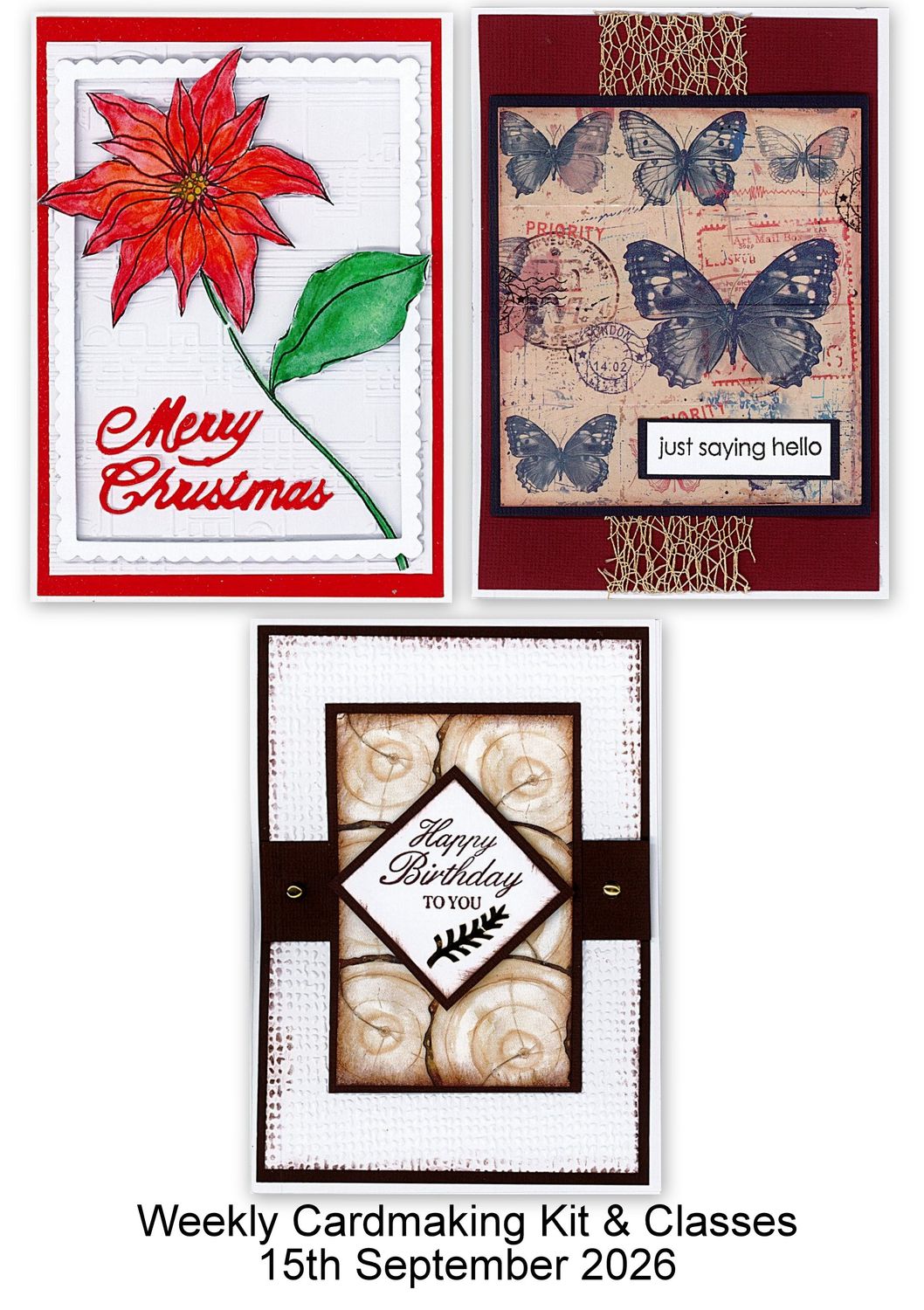 Weekly Cardmaking Kit - Septembre 15 2026