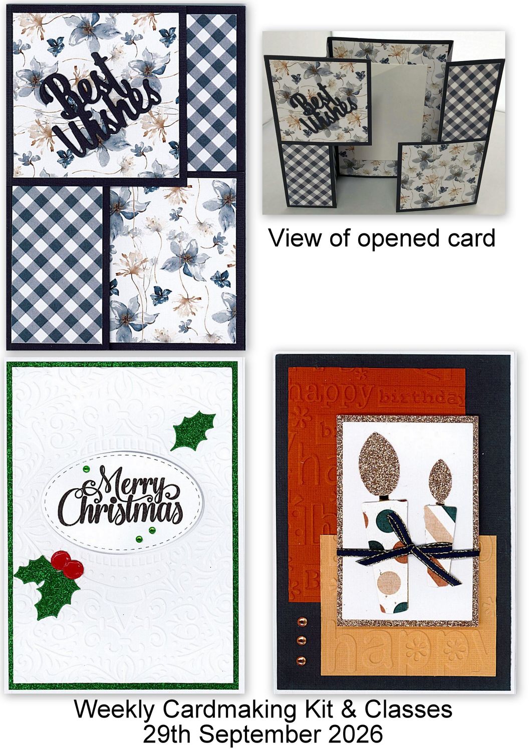Weekly Cardmaking Kit - Septembre 29 2026