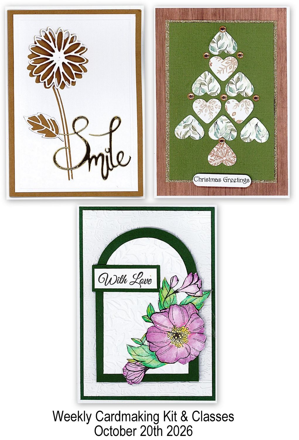 Weekly Cardmaking Kit - October 20 2026