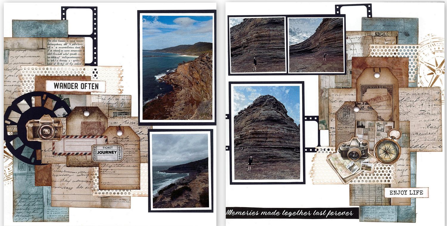 Monthly Saturday Scrapbooking Kit