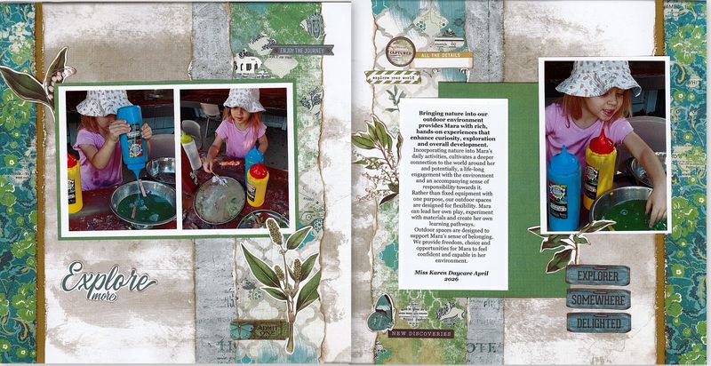 Monthly Saturday Scrapbooking Kit
