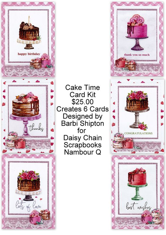 Cake Time Card kit