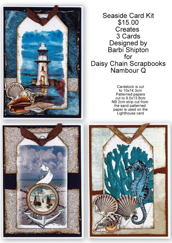 Seaside Card kit