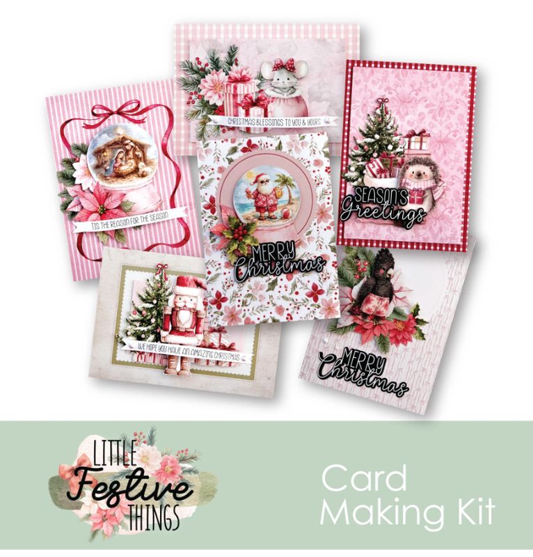 Uniquely Creative Festive Little Things Cardmaking Kit