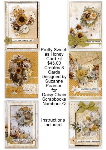Pretty Sweet as Honey Cardmaking Kit