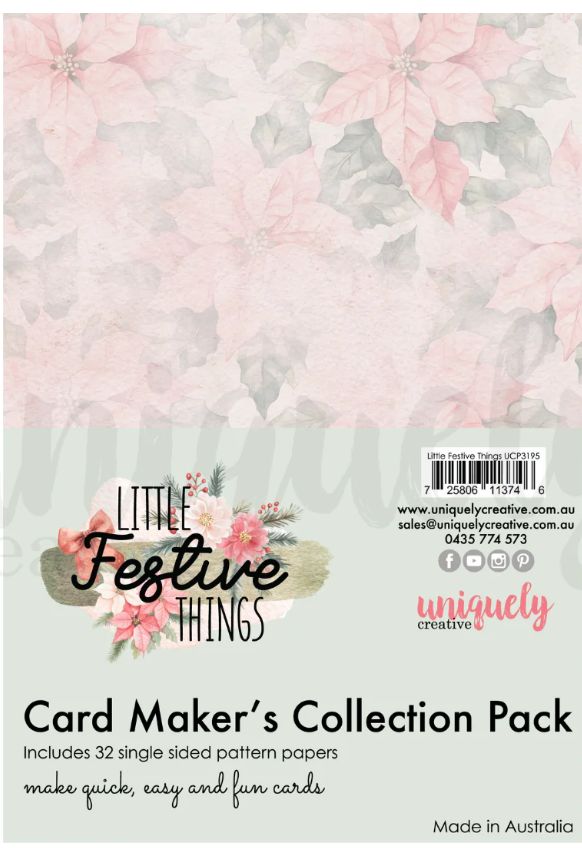 Uniquely Creative Festive Little Things Cardmakers Collection Pack