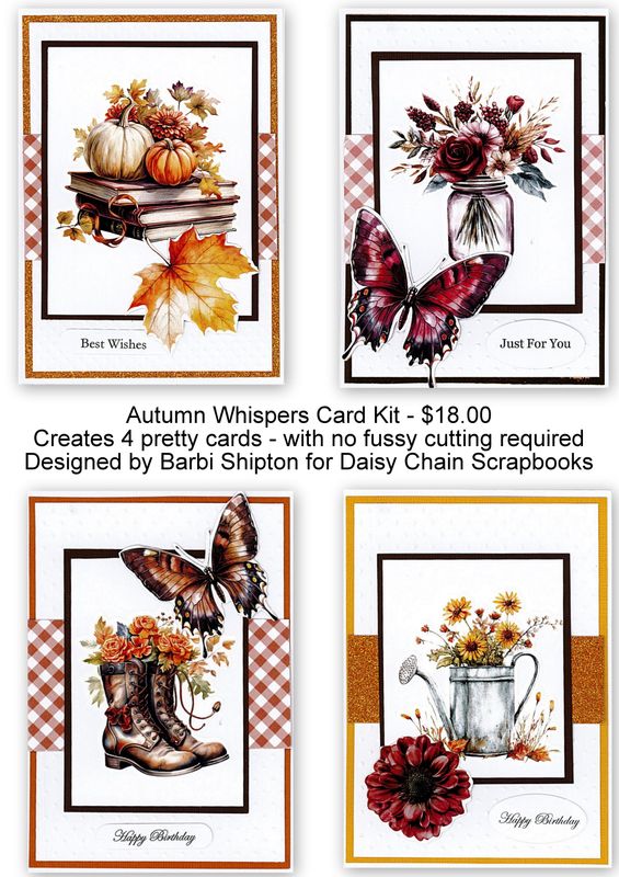 Autumn Whispers Card Kit