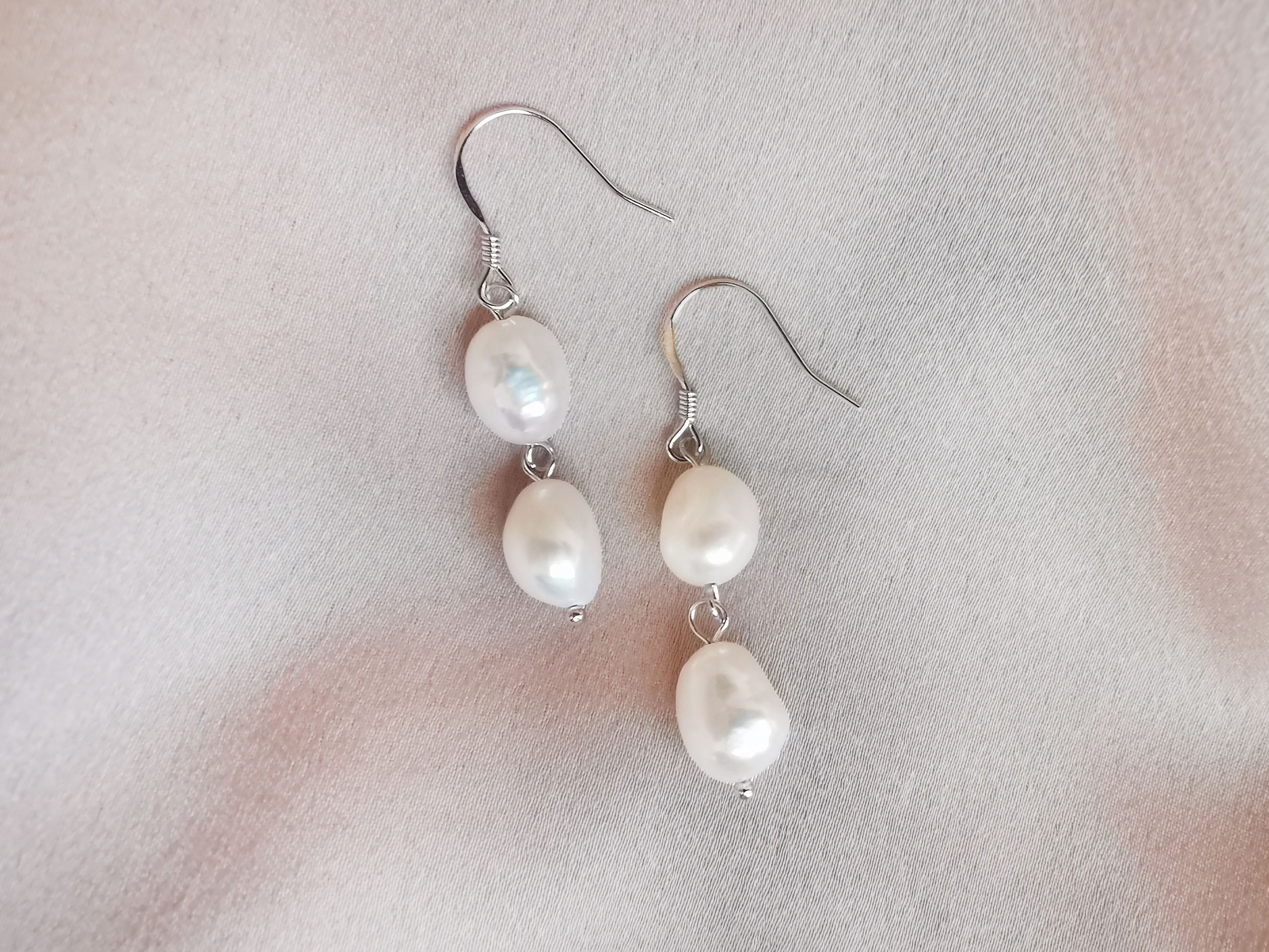 Freshwater Pearl Drop Earrings Freshwater Pearl Drop Earrings