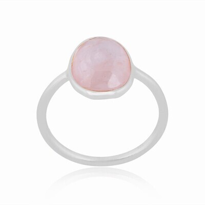 Lola Rose Quartz Asymmetrical Statement Ring DJS39