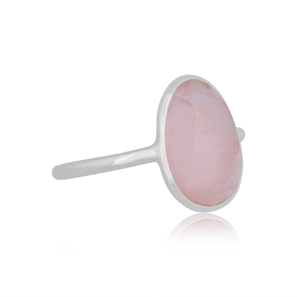 Lola Rose Quartz Asymmetrical Statement Ring Lola Rose Quartz Asymmetrical Statement Ring