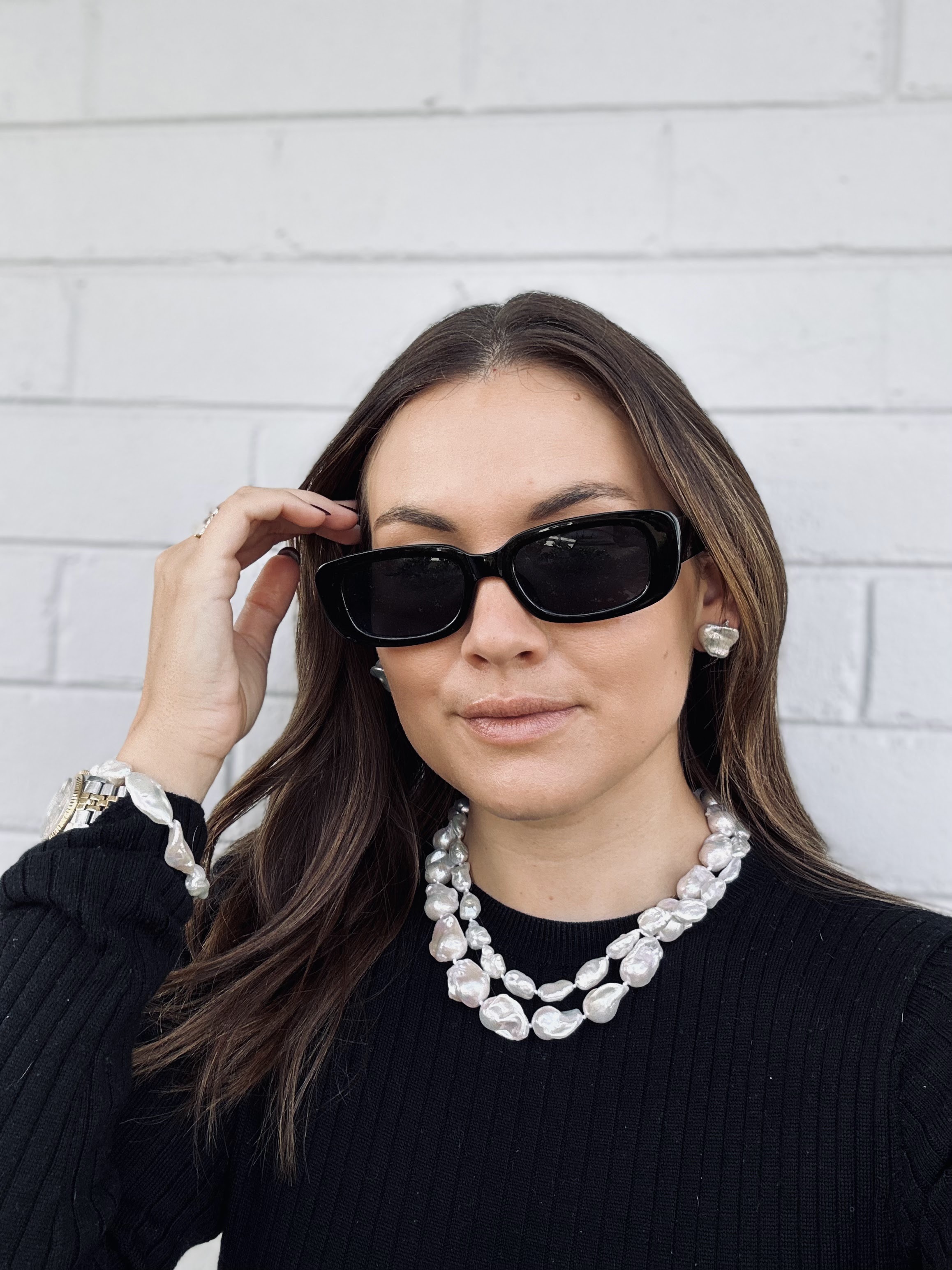 Statement Baroque Pearl Necklace