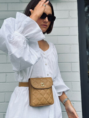 Chanel Rare Vintage Belt Bag 01213