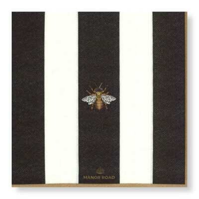 THE STRIPED BEE NAPKINS – LUNCHEON ATMR 2
