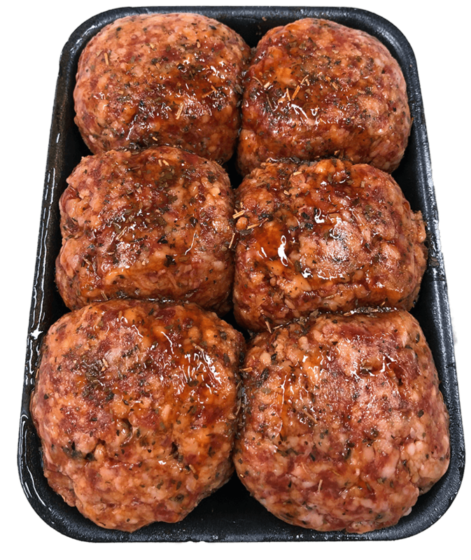 Honey Mint Lamb Rissoles - Per Kg