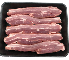 Pork Belly Strips - Per Kg