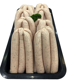 Chicken Kiev Sausages - Per Kg