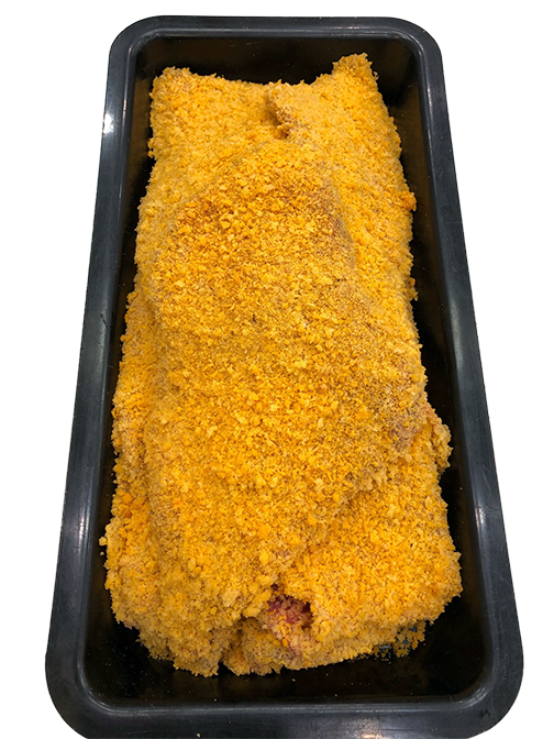 Yellow Crumb Beef Schnitzel - Per Kg