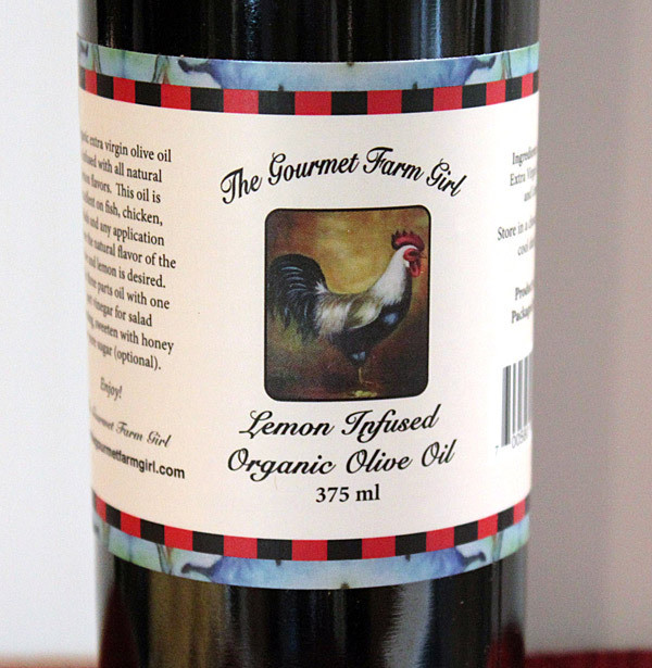 Lemon Infused Organic Extra Virgin Olive Oil