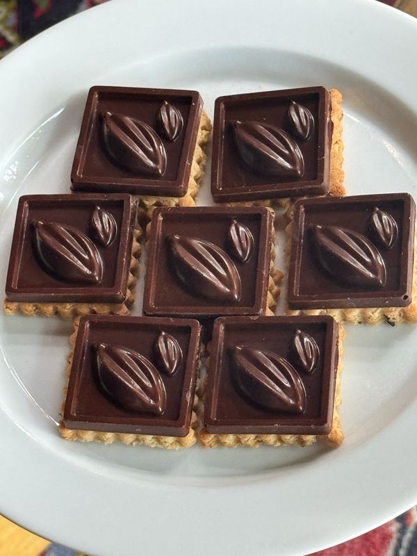 Chocolate Almond Shortbreads