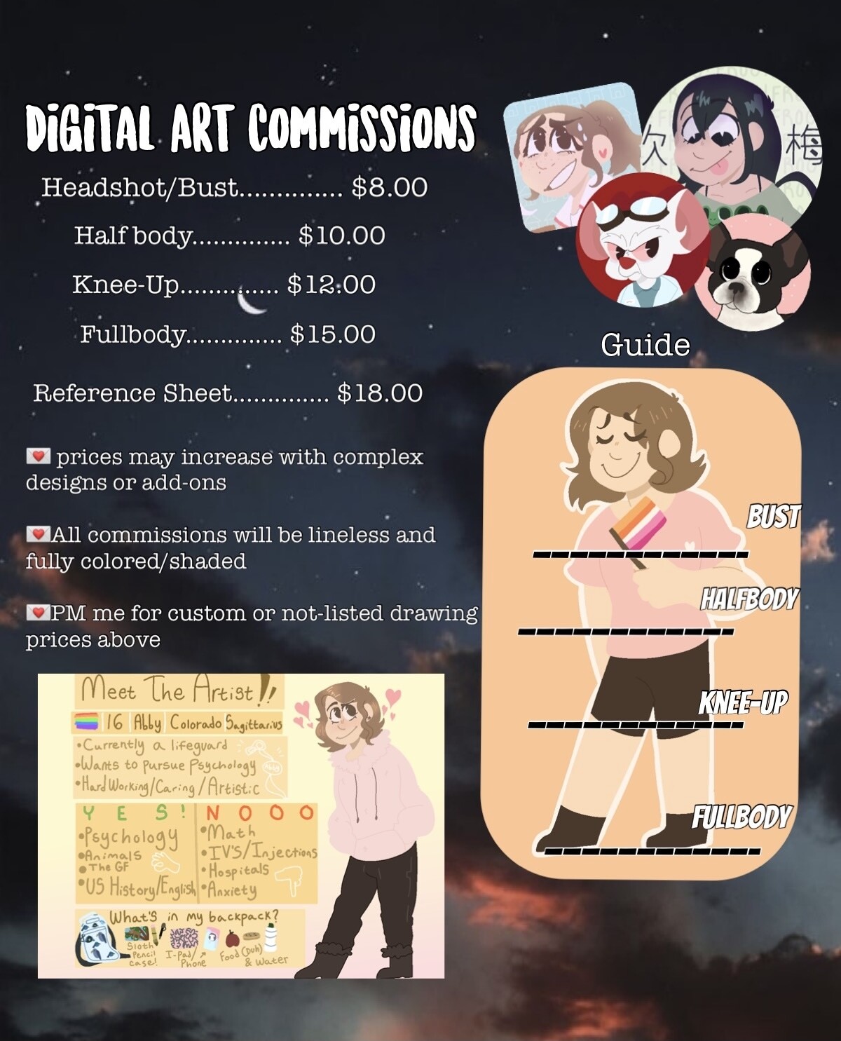 Digital Art Commissions