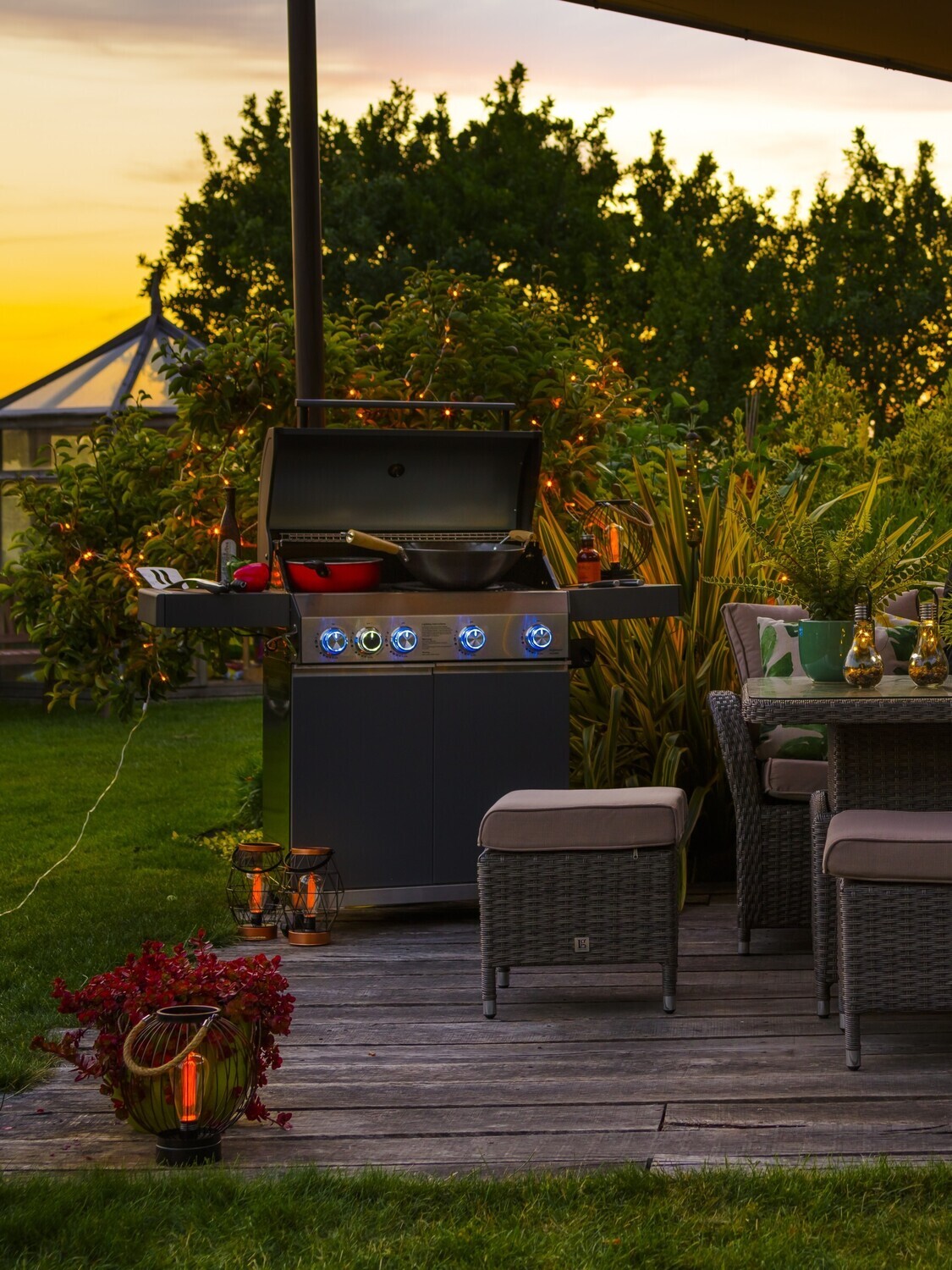 Classic 4 Burner Hybrid BBQ