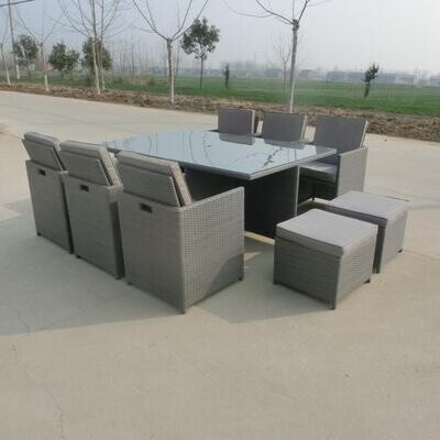 Grand Willow 6-10 Seater Cube Set