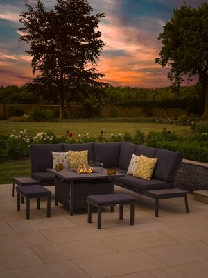 Milano Deluxe Firepit Set Milano Deluxe Firepit Set