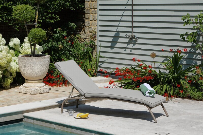 Monaco Sand Sunlounger