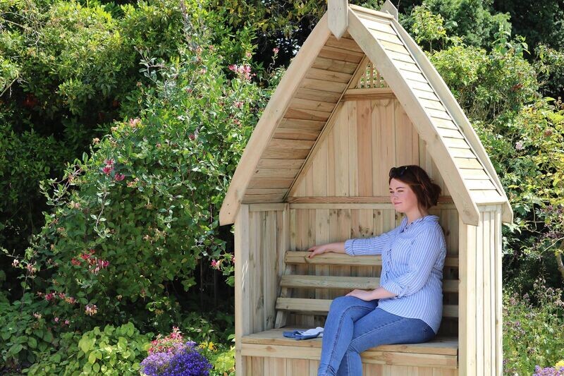 Cheltenham Arbour with Storage Box
