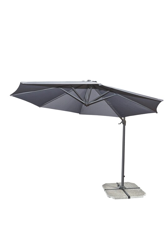 3.5m Signature Cantilever Crank &amp; Tilt Parasol