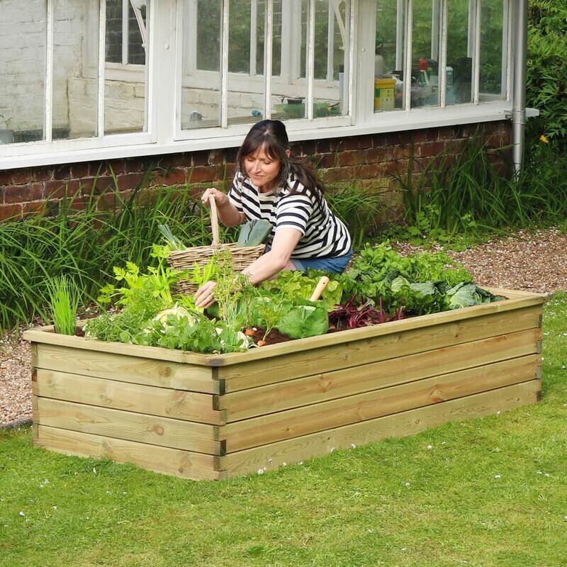 Sleeper Raised Bed