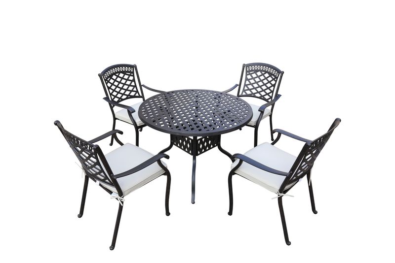 Pescara 4 Seat Dining Set