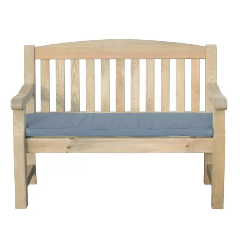 Emily Bench 2 Seater Seat Pad - Dark Grey