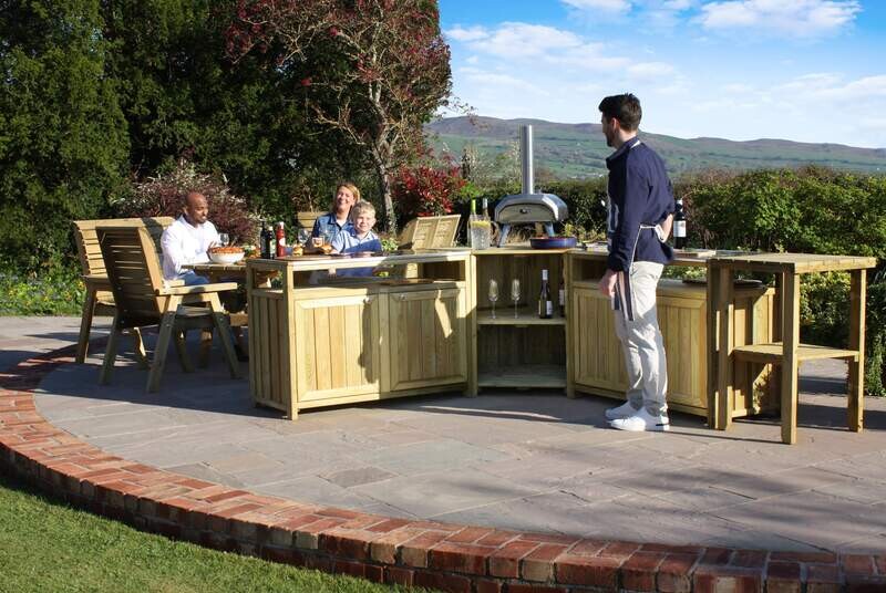 Terraza Outdoor Kitchen Corner Unit