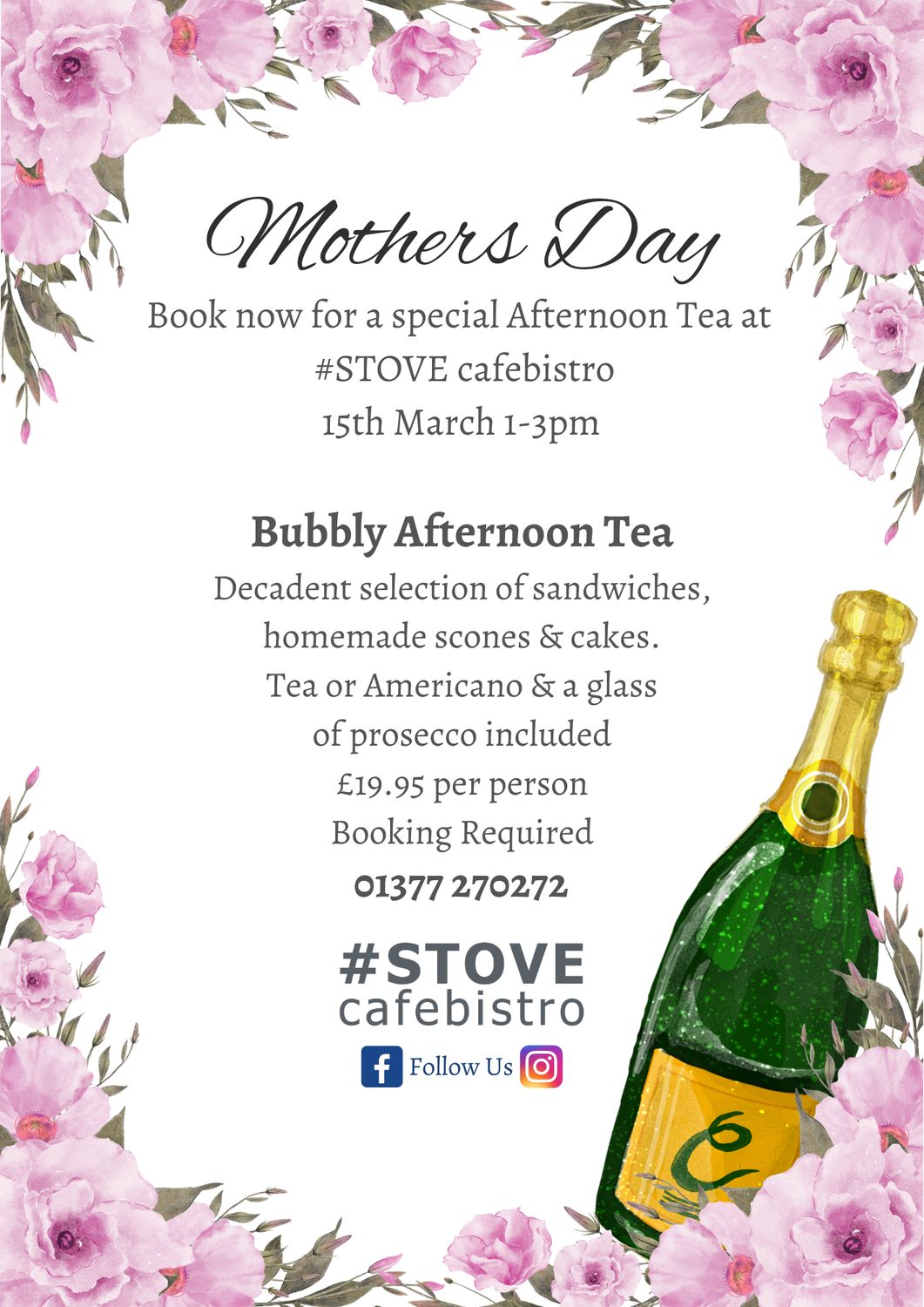 Mothers Day Booking