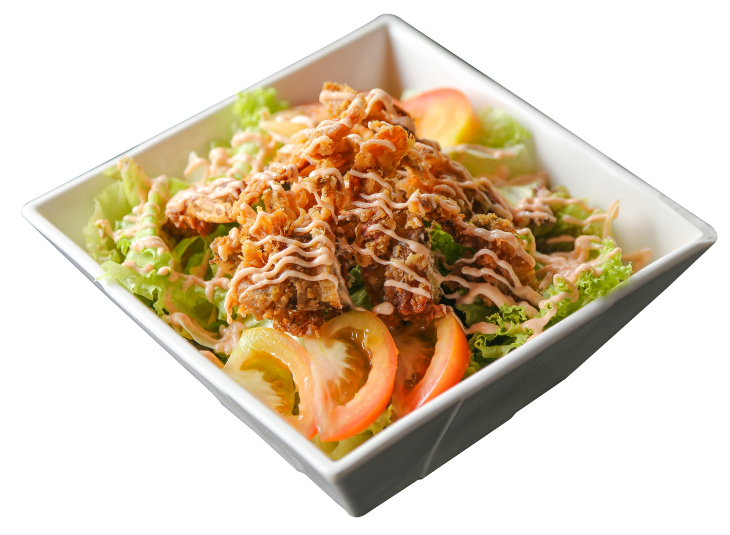 Soft Shell Crab Salad