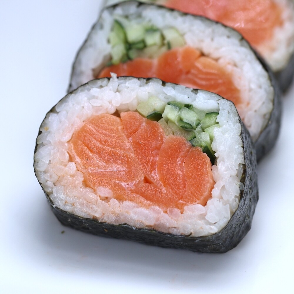 Salmon Overload Sushi Roll