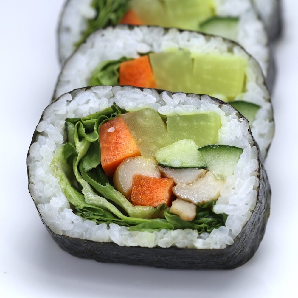 Vegetarian Sushi Roll Vegetarian Sushi Roll
