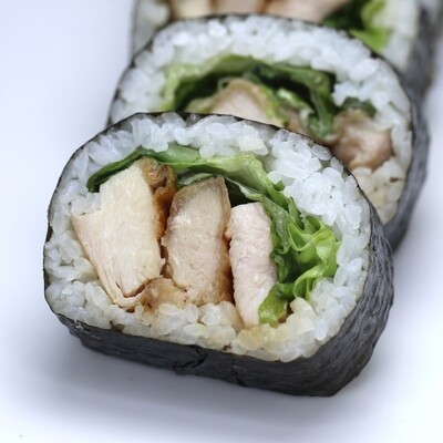 Chicken Teriyaki Sushi Roll