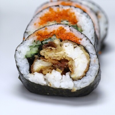 Jumbo Soft Shell Crab Sushi Roll Jumbo Soft Shell Crab Sushi Roll