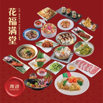 Abundance Bloom Set (For 6 pax)