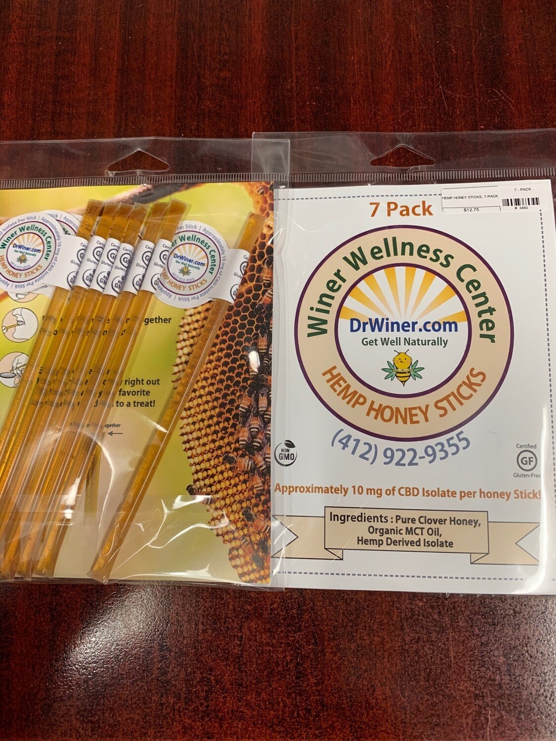 Hemp Honey Sticks 7 pack Hemp Honey Sticks 7 pack