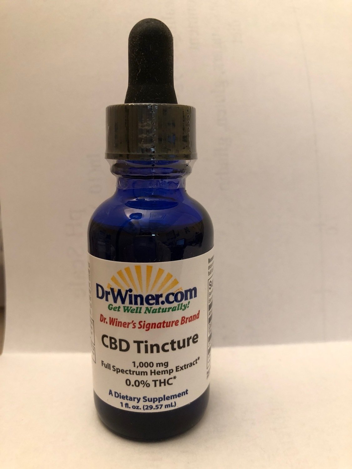 Dr. Winer's Signature Brand Broad Spectrum CBD Oil Dr. Winer's Signature Brand Broad Spectrum CBD Oil