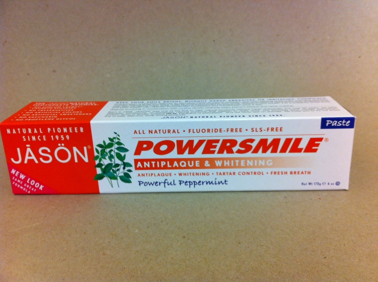Jason Powerful Peppermint Toothpaste Jason Powerful Peppermint Toothpaste