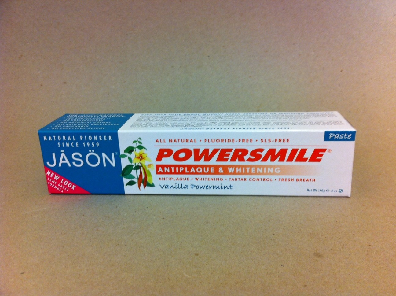 Jason Vanilla PowerMint Toothpaste Jason Vanilla PowerMint Toothpaste