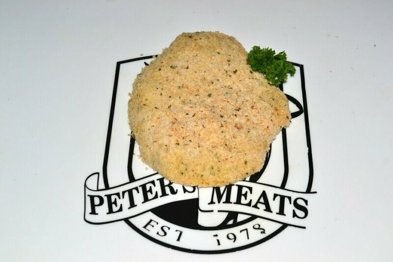 Crumbed Beef Schnitzels