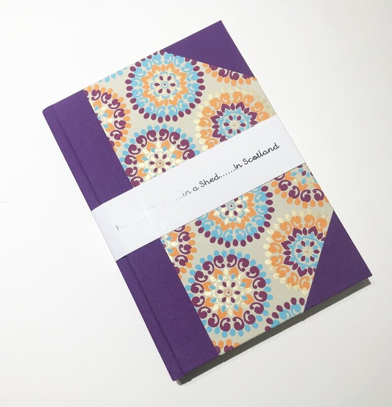 Turquoise, orange & plum 2 by Stuart McLaughlan