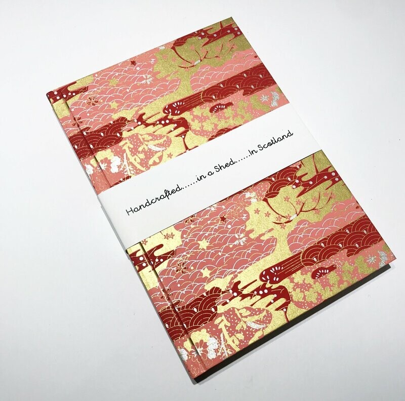 Chinese pink / red / gold by Stuart McLaughlan