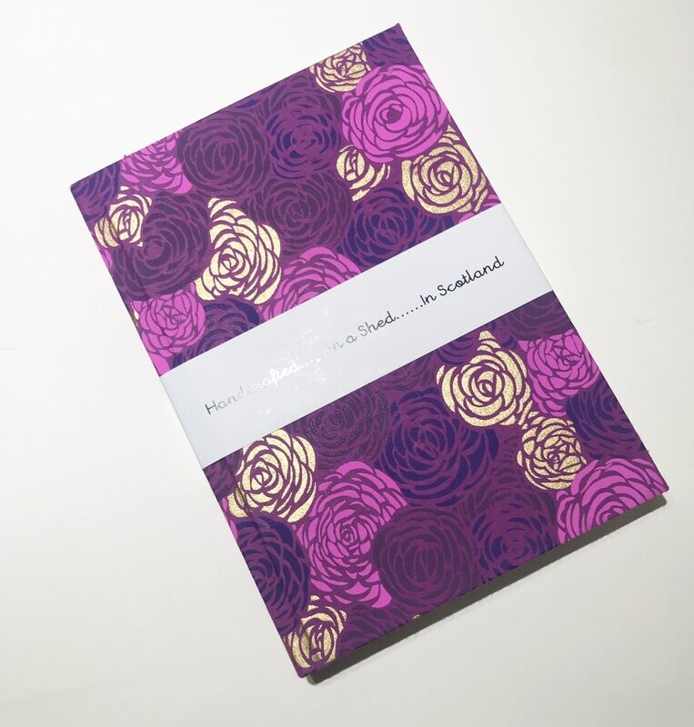 Pink & plum roses 2 by Stuart McLaughlan